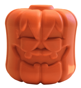 Jack O' Lantern Dog Toy - Durable Halloween Chew Toy for Large Dogs