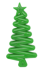 Christmas Tree Nylon Dog Chew Toy for Aggressive Chewers  & FDA Compliant