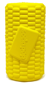 Corn on the Cob Dog Toy - Durable Rubber Treat Dispenser