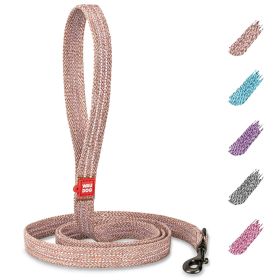 Recycled Cotton Dog Leash 10 Ft Eco Friendly Collar for Small Medium Large Dogs Reflective Dog Leash Strong Leashes
