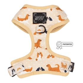 Adjustable Harness (Color: Savvy Cavs, size: large)