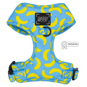 Adjustable Harness (Color: Peeling Sassy, size: XXsmall)