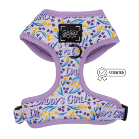 Adjustable Harness (Color: Daddy's Girl, size: XXsmall)
