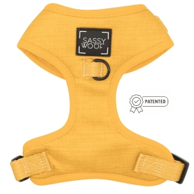 Adjustable Harness (Color: Sunflower Fields, size: medium)