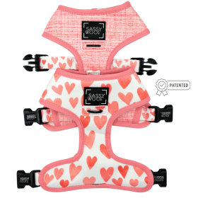 Reversible Harness (Color: Pink, size: medium)