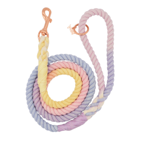 Rope Leash (Color: Multi, size: 5 feet)