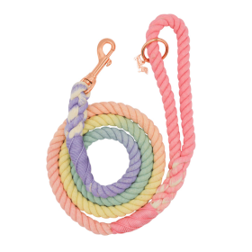 Rope Leash (Color: Multi, size: 5 feet)