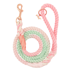Rope Leash (Color: Multi, size: 5 feet)