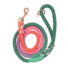 Rope Leash (Color: Multi, size: 5 feet)