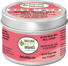 Wound Medic Max Meal Topper* Master Wound, Skin & Coat Support For Dogs & Cats* (Option: Dog Meal Topper - Turkey Flavoring)