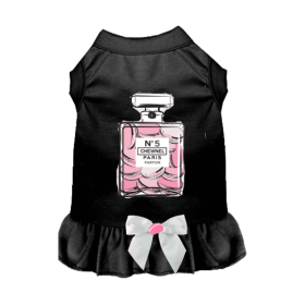 My Favorite Treats Dog Dress (Color: Black, size: large)