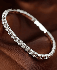 My Mini Bling Rhinestone Collar (Style: 1 Row)