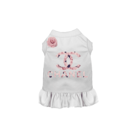 Pretty in Floral CC Dress (Color: White, size: X Large)