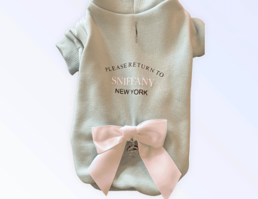 Return to Sniffany Hoodie (Color: Blue, size: medium)