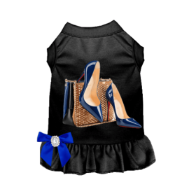 Royal Blue Loubarkin Dress (size: medium)