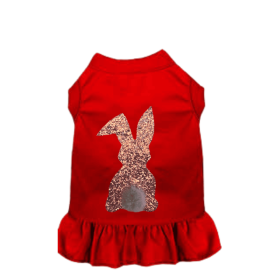 Sparkle Bunny (Color: Red, size: X Large)