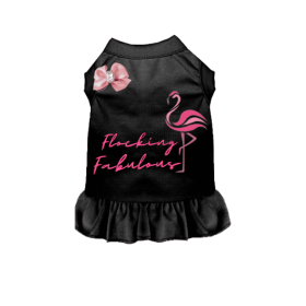 Flocking Fabulous (Color: Black, size: small)