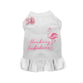 Flocking Fabulous (Color: White, size: medium)