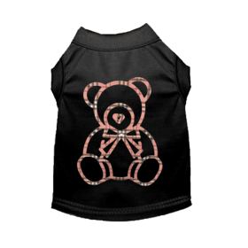 Furberry Bear Tee (Color: Black, size: small)