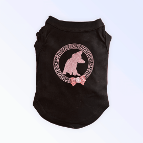 Glitterazzi Frenchie Tee (size: small)