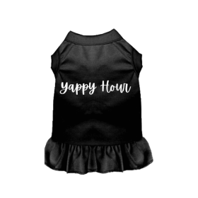 Happy Yappy Hour Matching Dog Dress or Tee (size: medium)