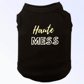 Haute Mess (Color: Black, size: medium)