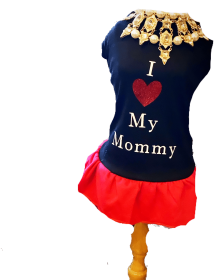 I Love  My Mommy Dress (size: small)