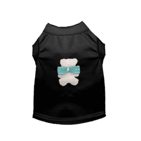 Sniffany Cuddle Bear Dog Shirt (Color: Black, size: XS)