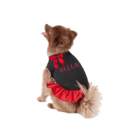 Custom Pet Dress (Color: Light Pink, size: S)