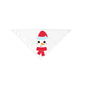 Christmas Dog Bandanas (size: L)