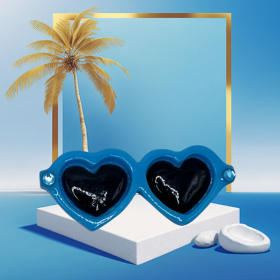 Barbie and Ken Sunnies Dog Barrettes (size: blue)