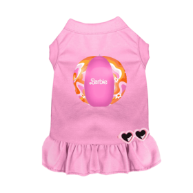 My Barbie Beach Ball Dog Dress (Color: Black, size: S)