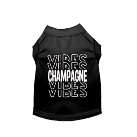 Champagne Vibes Dog Shirt (size: X Large)