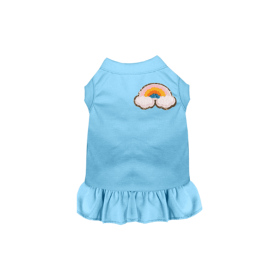 Chenille Rainbow (Color: Blue, size: medium)