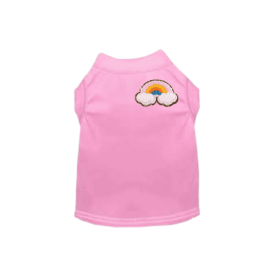 Chenille Rainbow (Color: Light Pink, size: small)