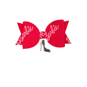 Barbie and High Heels Dog Hair Bow (Option: b5a-brbi-stl-bow37)