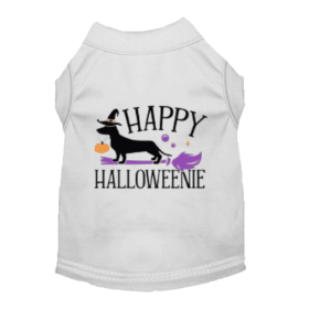 Happy Halloweenie Dog Tee (size: XL)