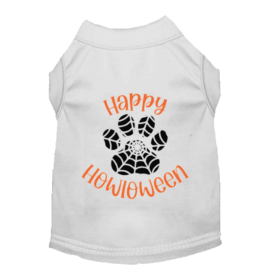 Happy Howloween Paw Print Tee (size: S)