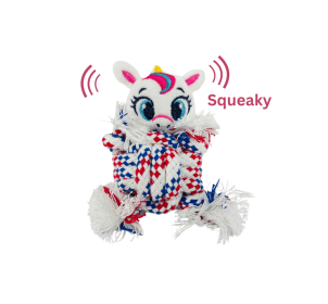 Eco-Monokeros Handmade Dog Toys | Dog Chew Toy | Sustainable (Style: CSCORD111)