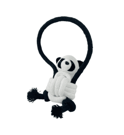 ECO-Panda Dog Rope Toy| Tug of War (Style: CSCORD113)