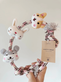 Handmade Sustainable Dog Rope Chew Toys, Tug of War Toys (Option: CSCORD211)