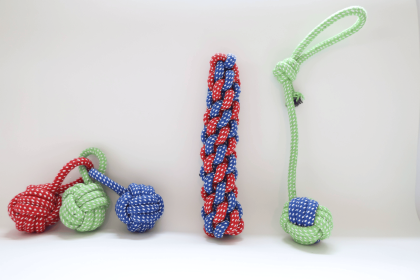 Eco-friendly Dog Rope Toy 3PC (Style: CSCORD74)