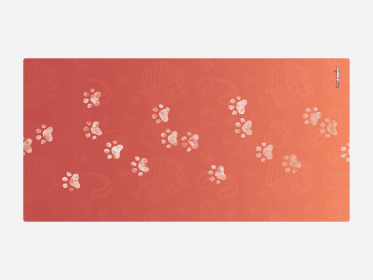 Standard Floor Mat & Towel (size: Ruff Red)