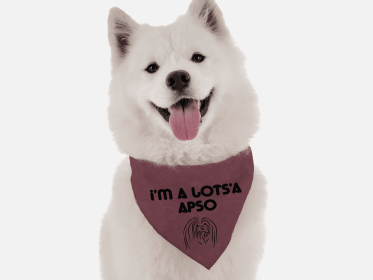 I'm a Lots'a Apso (size: 14" x 14")