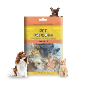 Pet Popcorn (Option: Tilapia)