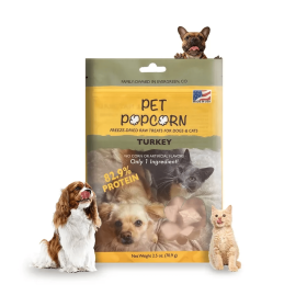 Pet Popcorn (Option: Turkey)