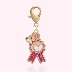 "Cutest Bitch" Dog Collar Charm (Option: Gold)