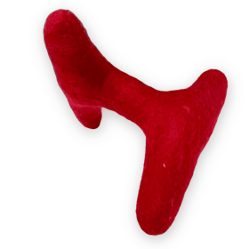 Strand Felt Dog Toys (Style: Red)