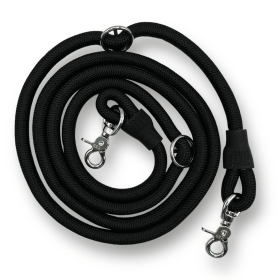 Kismet Hands - Free Dog Leash (Style: Black)