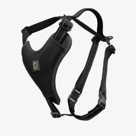 NANDOG Neoprene Sport Dog Harness (Option: Black, size: small)